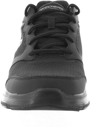 Чоловічі кросівки Skechers Flex Advantage 4.0 чорного кольору з шкіри, сітки та PU вставки