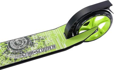 Самокат STAR SCOOTER алюмінієвий для дітей та дорослих, 205 мм колеса, для міста, для хлопчиків і дівчат від 6 років