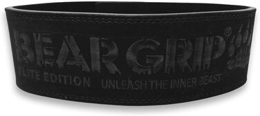 Пояс для пауерліфтингу BEAR GRIP Power Belt Elite Edition, преміум, подвійна застібка