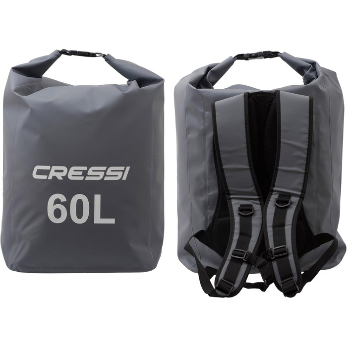 Рюкзак Cressi Dry Back Pack - водонепроникний, 60 LT, сірий