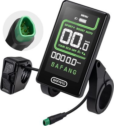 Дисплей BAFANG для електровелосипеда з CAN для моторів M620, M600, M560, M510, M420, велосипедний комп'ютер з підтримкою 0-9 PAS, CAN-протокол