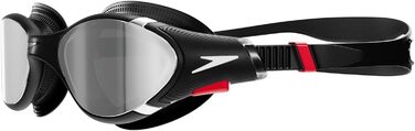 Унісекс окуляри для плавання Speedo Biofuse 2.0, дзеркальні, чорні, універсальний розмір