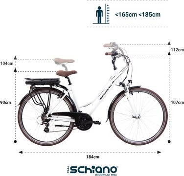 Електровелосипед F.lli Schiano E-Ride 28