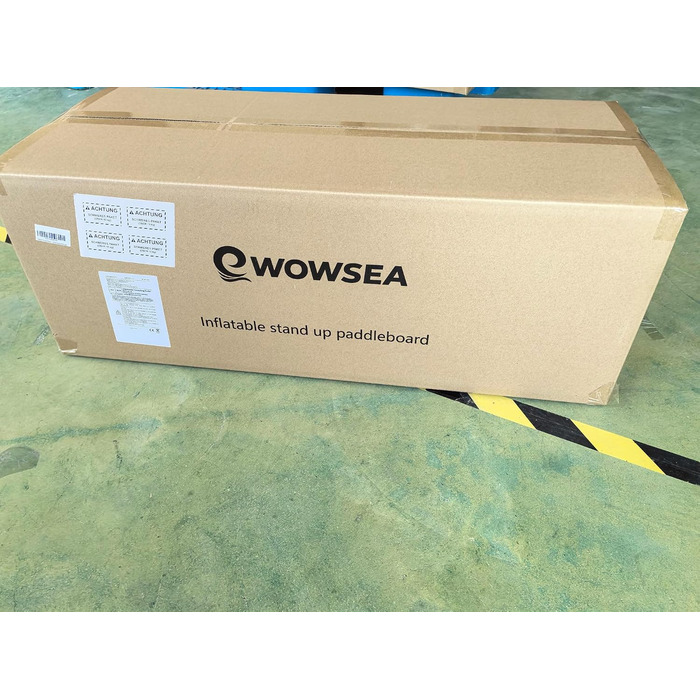 WOWSEA Poseidon P3: Надувний SUP-борд для туризму та відпочинку з аксесуарами