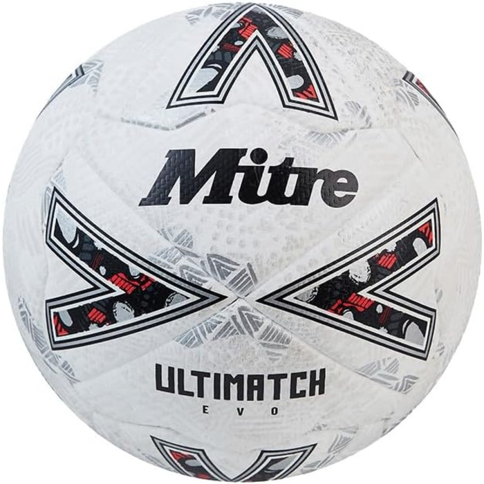 Футбольний м'яч Mitre Ultimatch, покращений контроль, висока зносостійкість, підвищена точність