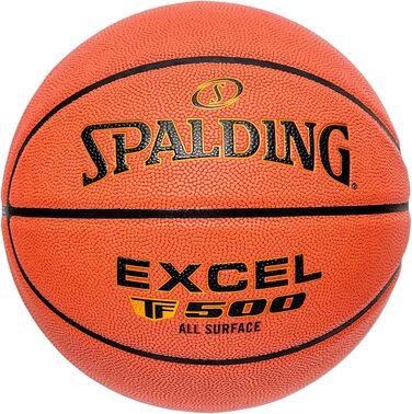 Баскетбольний м'яч Spalding Excel TF-500 для залу та вулиці, офіційний розмір 7 (29,5 дюйма)