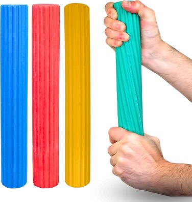 Гнучкий тренувальний стрижень FAIR MOVE Flexstab для рук і пальців, зелений – тренажер для фізіотерапії, розвитку хвату та зміцнення передпліччя