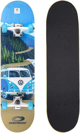 Скейтборд Osprey Volkswagen Absolute Anfänger Double Kick 78,7x20,3 см клен Explorer для початківців
