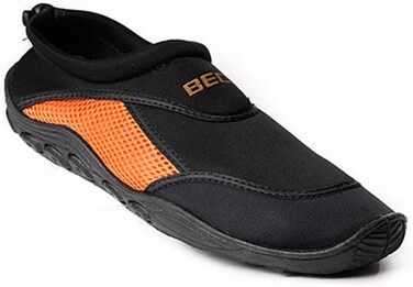 Чоботи для серфінгу та плавання Beco Unisex, чорно-помаранчеві, 41 EU