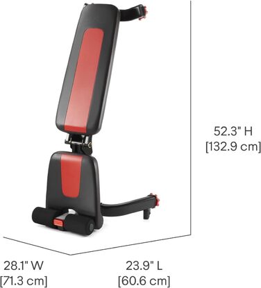 Регульована гантельна лава Bowflex SelectTech 5.1S, компактна, для домашнього спортзалу
