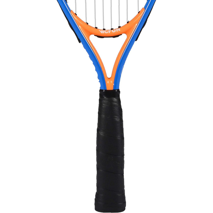 Дитячий набір для бадмінтону VICFUN Speed-Badminton 100: 2 ракетки, 3 волани, синьо-оранжева сумка