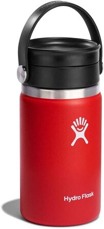 Термос HYDRO FLASK 354 мл вакуумний з нержавіючої сталі, не протікає, з кришкою Flex, для кави, Goji