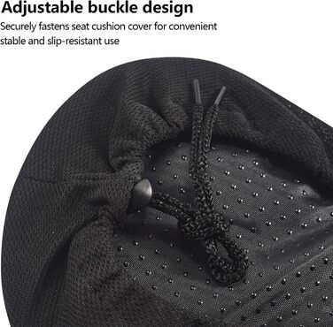 Подушка на сидіння велосипеда AUVSTAR з гелевою вставкою, дихаюча, преміум-якість, для гірського велосипеда, унісекс (Блакитний 02)