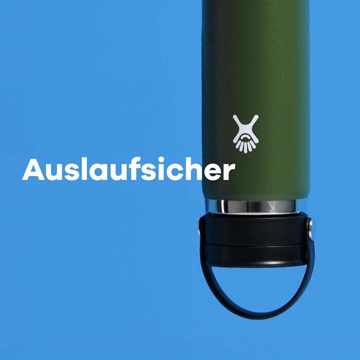 Термос-гуртка Hydro Flask Wide Mouth Flex Indigo для кави