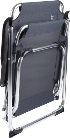 Крісло для кемпінгу Bo-Camp Copa Rio Comfort: чорне, розкладне, для відпочинку та риболовлі