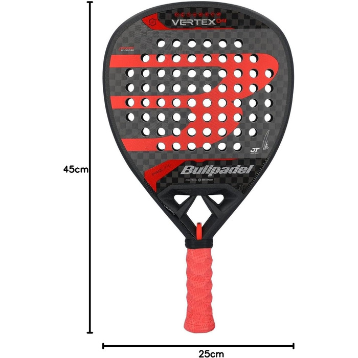 Ракетка для падел-тенісу Bullpadel Vertex 04 — професійна карбонова ракетка