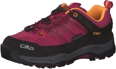 CMP Rigel Low WP - Дитячі трекінгові черевики, червоні, 35 EU