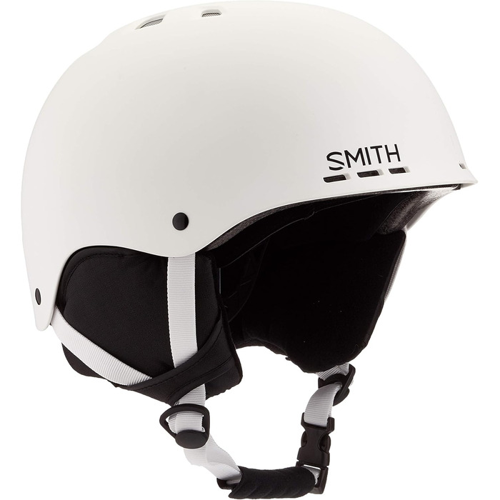 SMITH чоловічий лижний шолом Holt, білий матовий/чорний, XL (63-67 см)