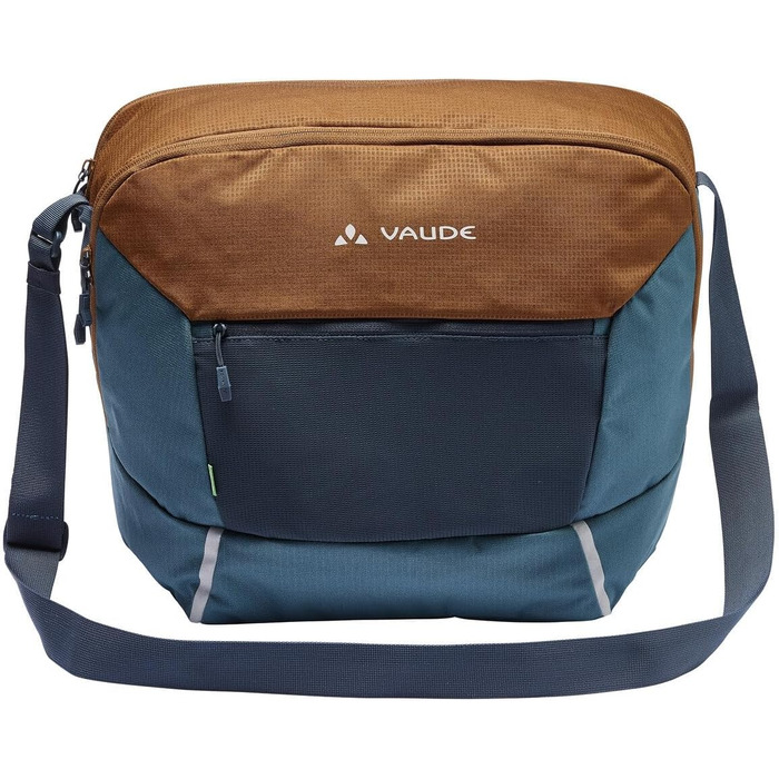 Сумка-месенджер VAUDE Cycle Messenger L для велосипеда, 20 л, з дощовиком, універсальний розмір, Baltic Sea/Umbra