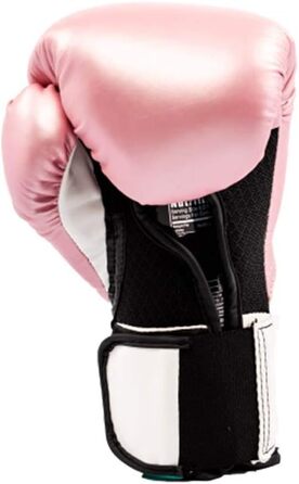 Боксерські рукавички Everlast Pro Style Elite - унісекс, рожевий/білий, 12oz