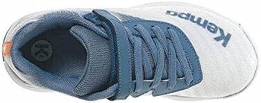 Дитячі гандбольні кросівки Kempa Wing 2.0 Junior - біло-сталево-блакитні (28 EU, вузька колодка)