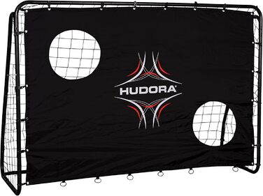 Футбольні ворота HUDORA Freekick з мішенню для тренування ударів, для дітей та підлітків