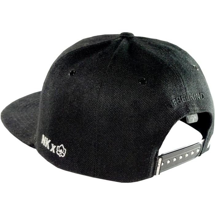 Кепка-снапбек Nebelkind Steini Der Keller унісекс, регульований розмір, чорно-сіра, стиль streetwear