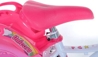 Дитячий велосипед Dino Bikes 12 дюймів, біло-рожевий, для дівчаток