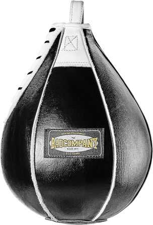 Професійний набір для швидкісного боксерського м'яча (speedball), настінна платформа BCA-39, з обертальним підшипником, чорна, шкіряна груша середнього розміру
