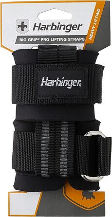 Ремінці для тяги Harbinger Big Grip з пряжкою, нековзкі, 29 см