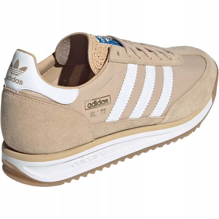 Кросівки унісекс Adidas SL72 OG JQ9554 бежеві, шкіра та текстиль, ретро, 37 1/3