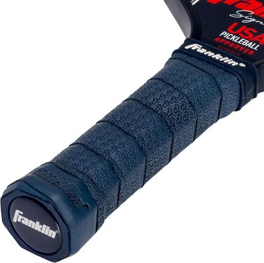 Професійна ракетка для піклболу Franklin Sports Signature Series з MaxGrit поверхнею, поліпропіленовим ядром 13 мм і 16 мм, сертифікована USAPA для турнірів