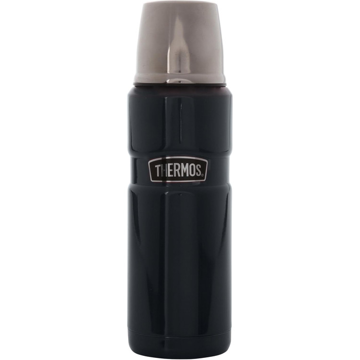 Термос-гуртка THERMOS King, 0,47 л, синій, ізольована колба, нержавіюча сталь