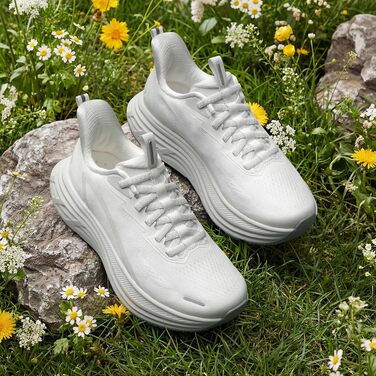 Жіночі спортивні кросівки ALLSWIFIT Slip-On: білі, комфортні, з амортизацією для фітнесу, тенісу та повсякденного носіння (р. 41.5)
