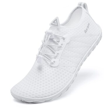 Водні черевики Raqua для плавання та відпочинку на пляжі - чоловічі та жіночі, білі, 39 EU