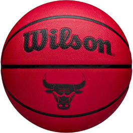 М'яч для баскетболу Wilson NBA Tribute, розмір 5, Chicago Bulls