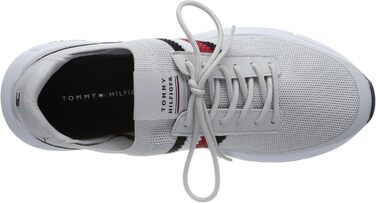 Кросівки Tommy Hilfiger чоловічі, сірі, легкі, Knit Runner, 44 EU