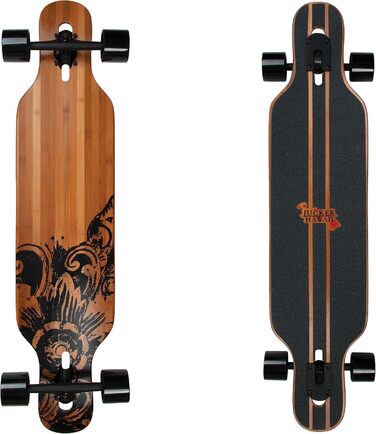 Лонгборд JUCKER HAWAII NEW HOKU Flex 2 з бамбука та скловолокна, преміум якість, довговічний, для тривалого катання