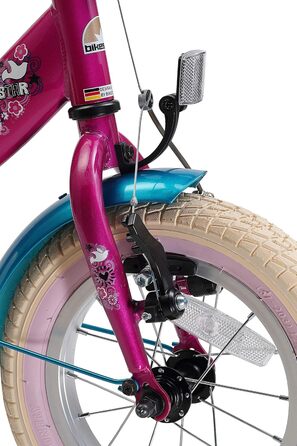 Дитячий велосипед BIKESTAR Classic 12 дюймів для дівчаток від 3 років