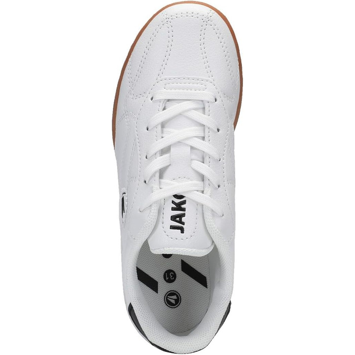 Дитячі спортивні кросівки для залу JAKO J-SI Signature, білий/чорний (35 EU)