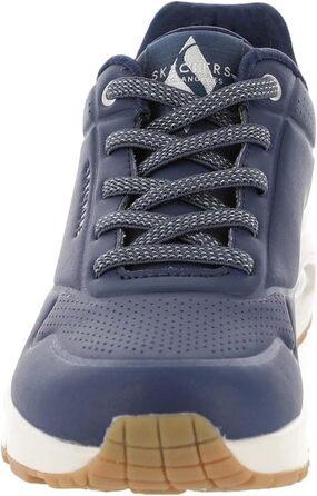 Кросівки жіночі Skechers UNO Shimmer Away Navy/Rosegold (42 EU) з Durabuck, Duraleather та сітки
