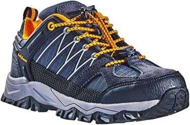 Дитячі трекінгові черевики Black Crevice: водонепроникні, з підкладкою, для активного відпочинку. Кольори: синій, зелений. Розмір 34 EU.