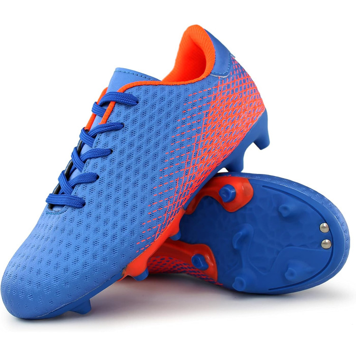 Дитячі футбольні бутси Hawkwell для хлопчиків та дівчаток, розмір 33 EU, морський колір