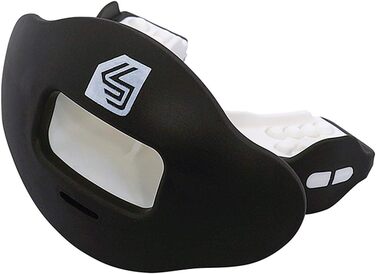 Захист для губ Shock Doctor Max Airflow 2.0, чорний/білий, універсальний (від 6 років)
