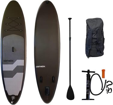Надувна SUP-дошка Driftwerk Nautic, комплект, бордова (коричнева)