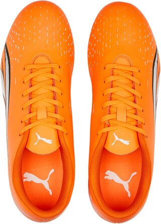 Жіночі кросівки PUMA Ultra Play для штучних/твердих поверхонь, Ultra Orange/Білий/Синій, розмір 40 EU