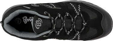 Черевики трекінгові та для прогулянок Brütting Unisex Fresno, 40 EU, чорний/сірий