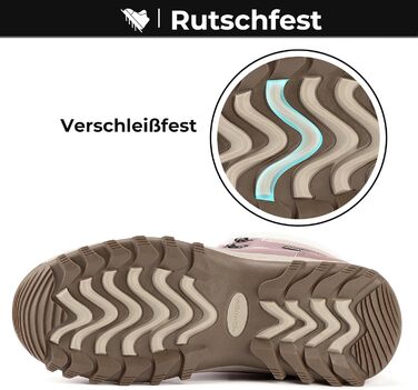 Зимові черевики Mishansha для чоловіків та жінок, теплі, з підкладкою, зимові чоботи, Outdoor, 36-48 EU (40 EU, Рожевий)