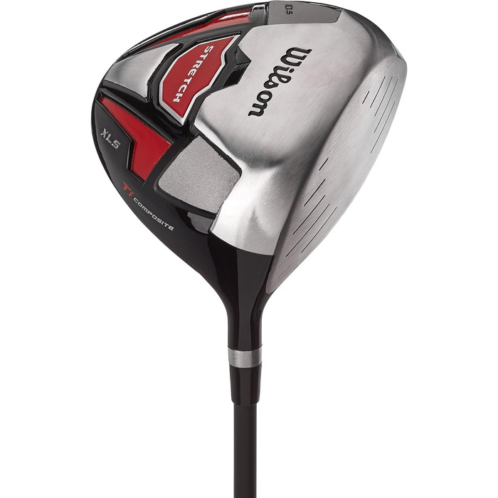 Набір для початківців Wilson B4 Komplettsatz: 10 гольф-клубів з сумкою, для чоловіків, правша, чорний/сірий/червоний