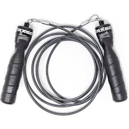 Скакалка Rx Smart Gear Black Ops з ергономічними ручками та тросом Trans Black Buff 3.4 для кросфіту, MMA, HIIT, кардіо та фітнесу